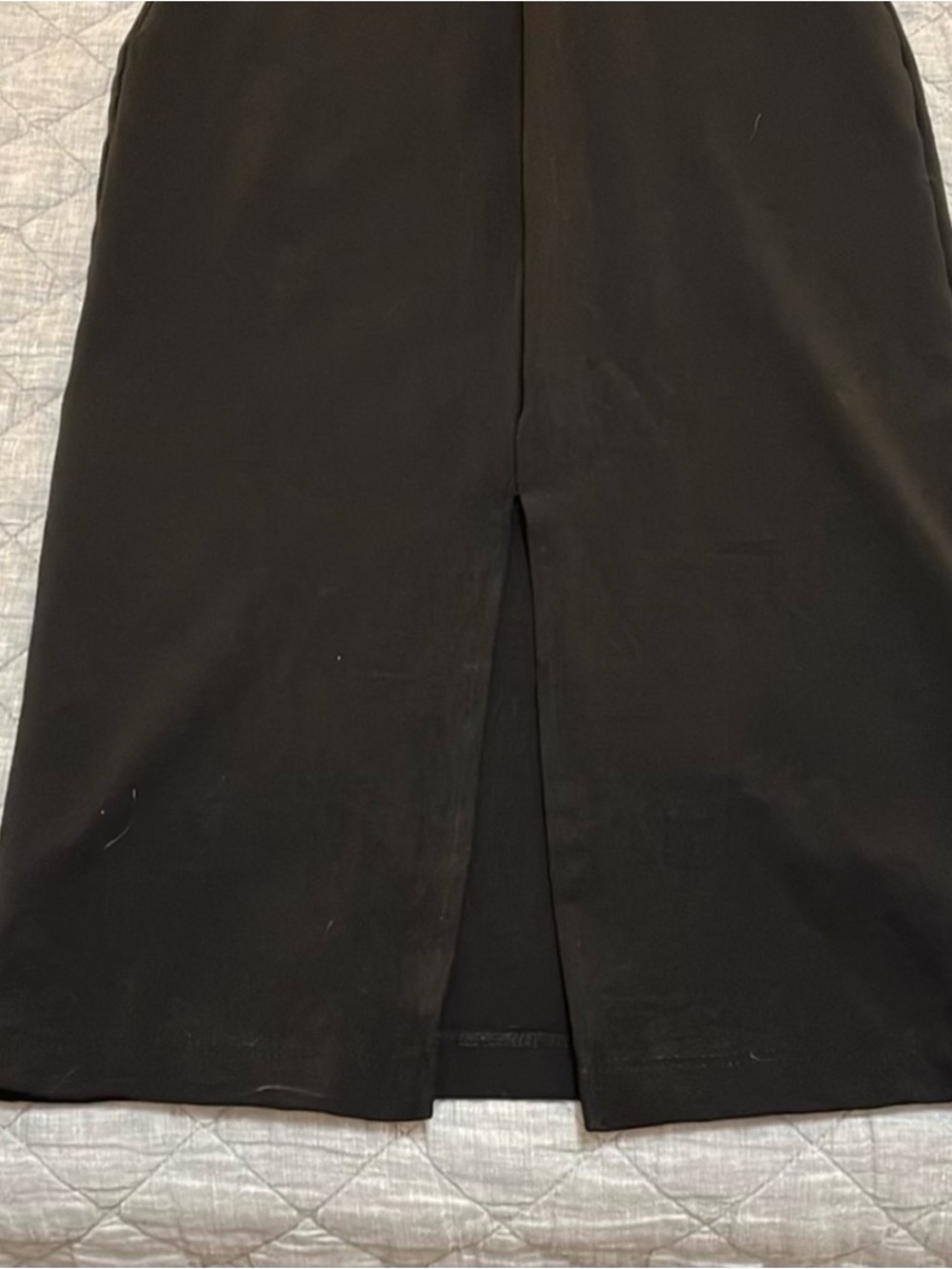 Lulu's Black Long-Sleeve Bodycon Midi Dress - Picture 4 of 5